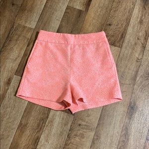 High waisted shorts